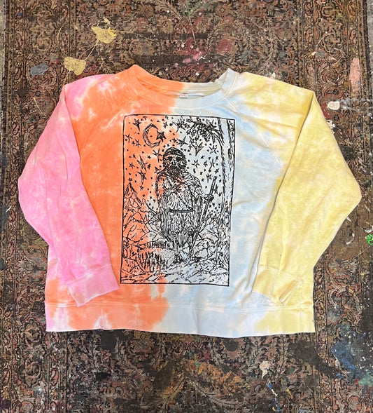 Wizard Crewneck Tie Dye