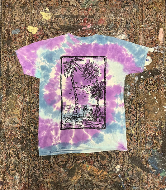 Spring Break 1800s Tee Tie Dye