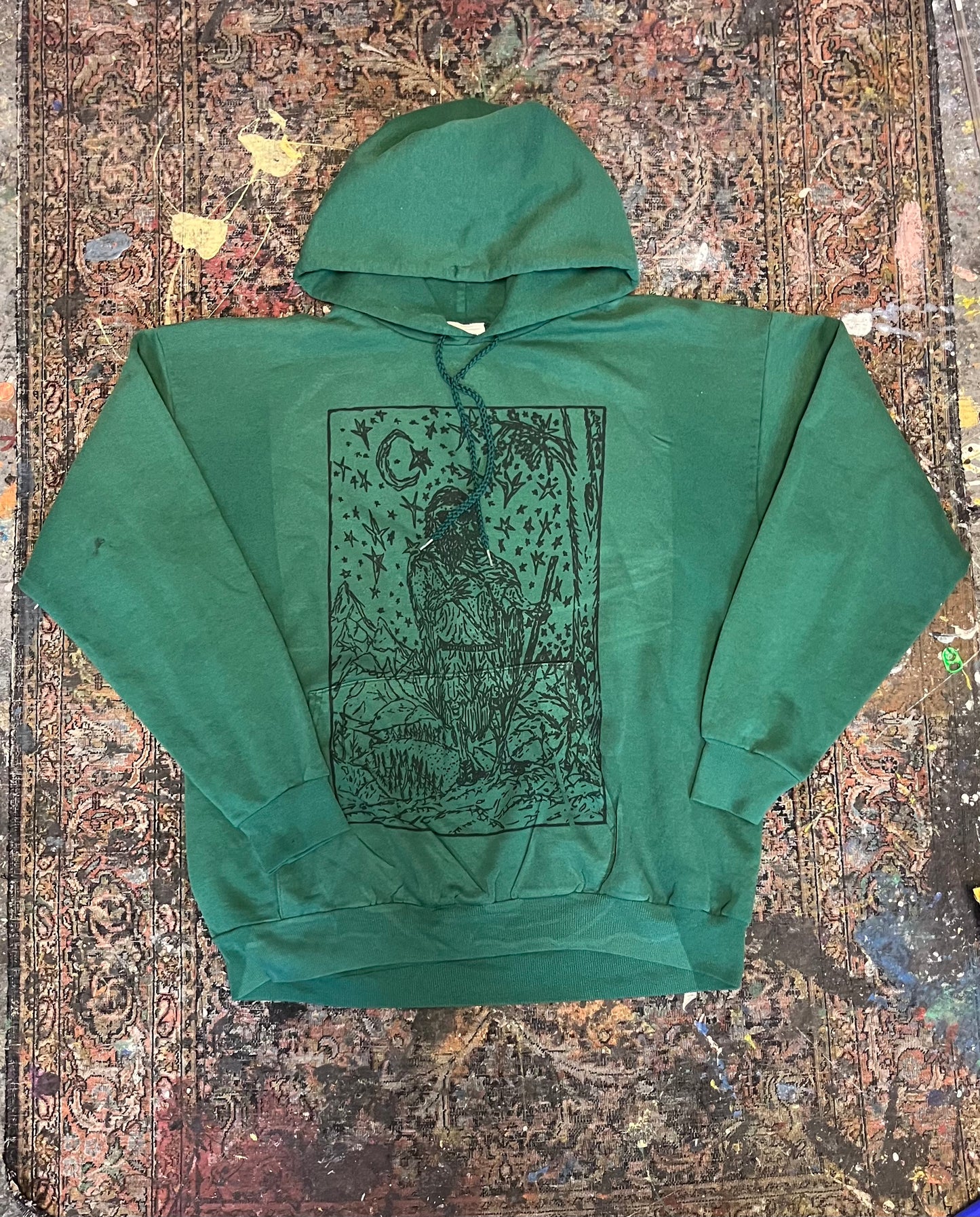 Wizard Hoodie Green