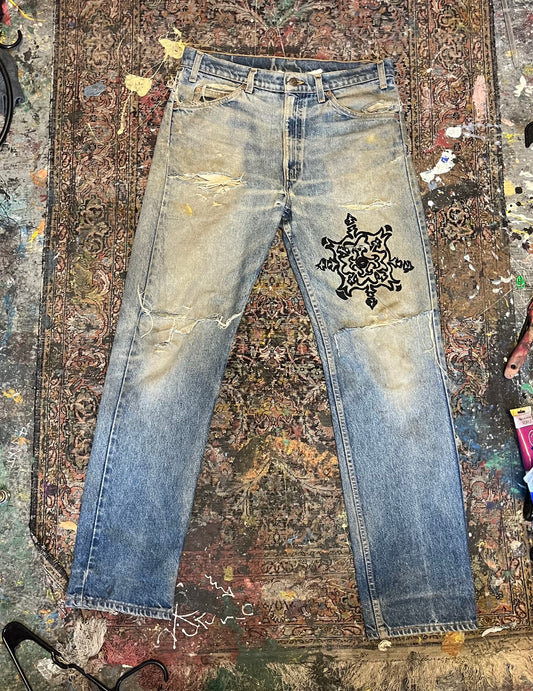 Louie Jeanz 34x32”