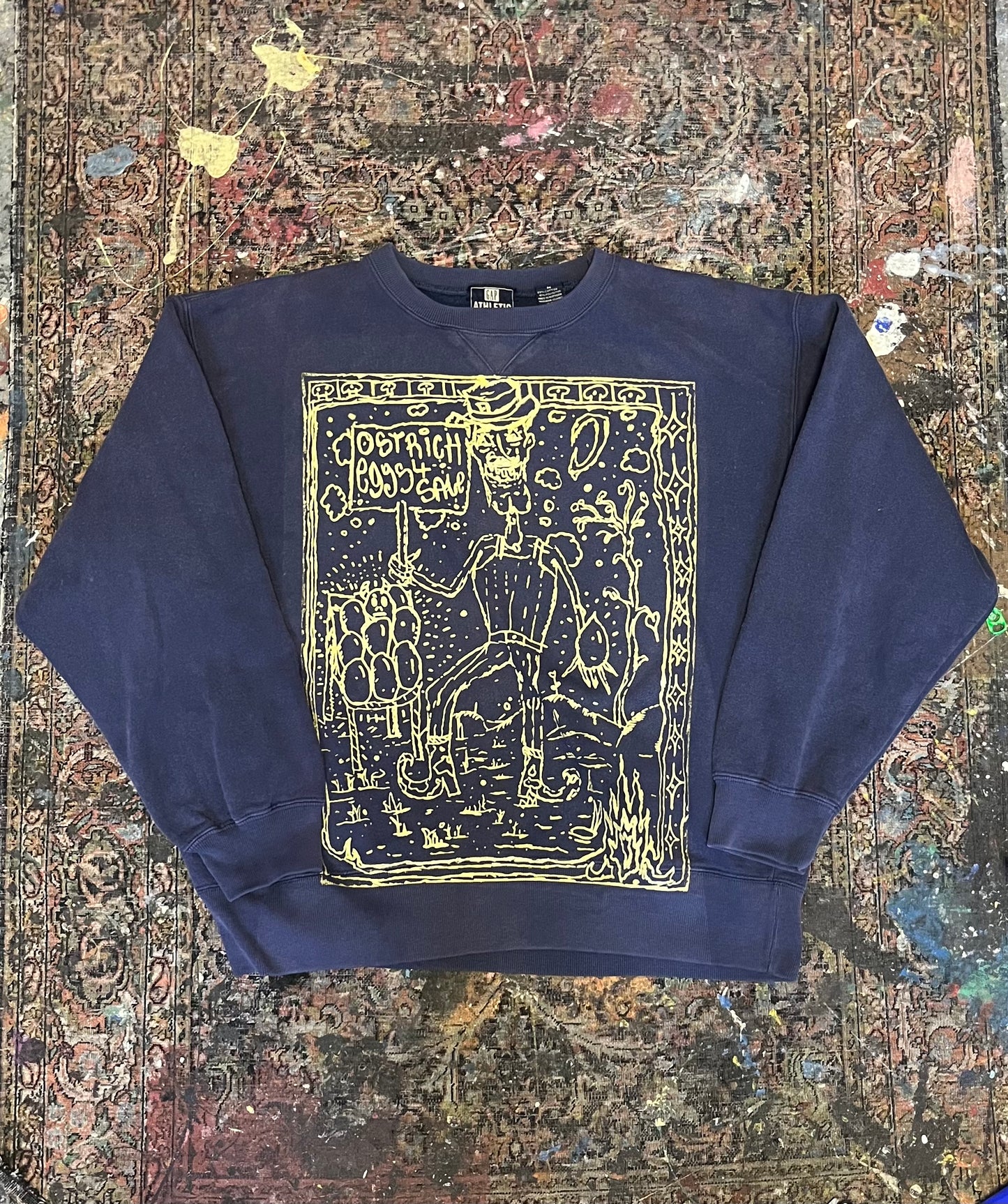 Ostrich Eggs 4 Sale Crewneck Navy