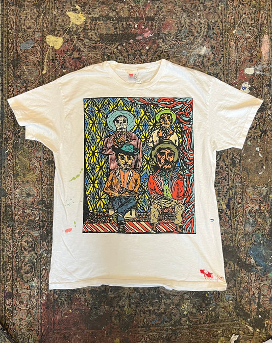 4 Amigos Tee White