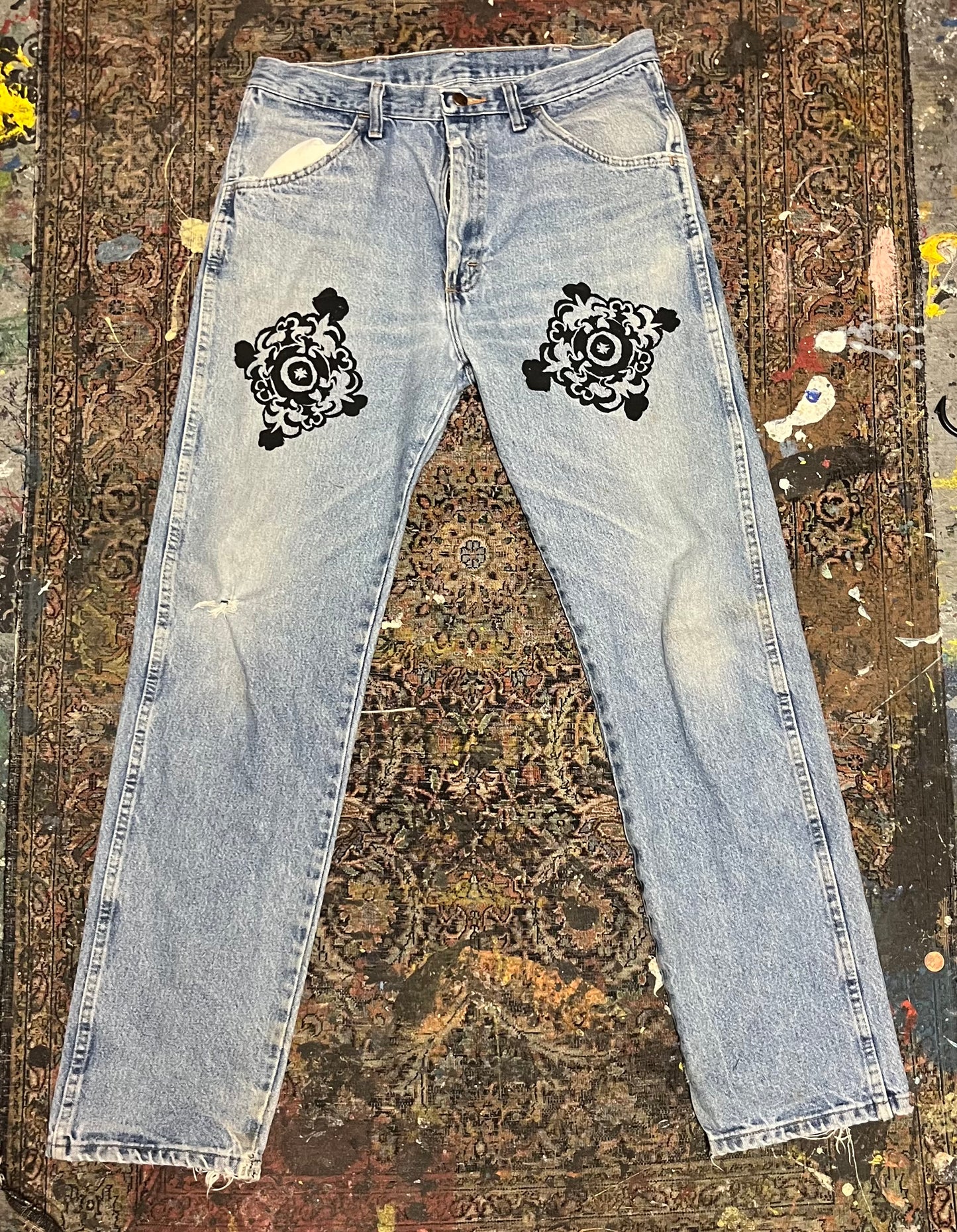 Louie Jeanz 34x34”