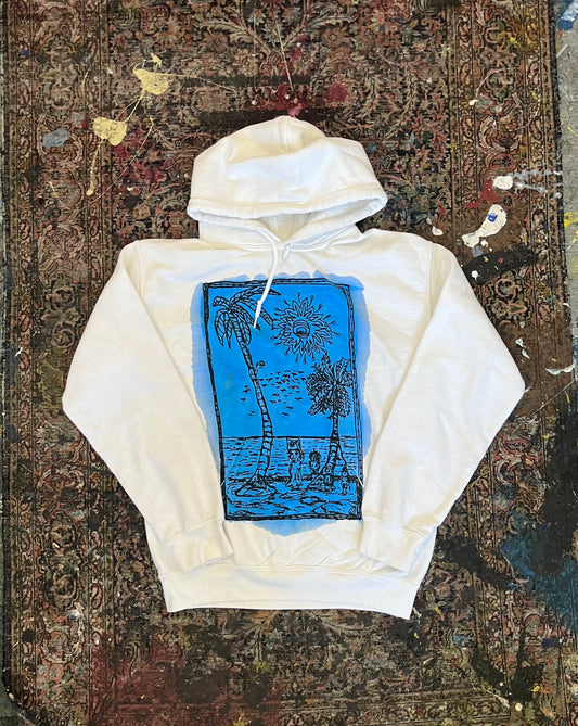 Spring Break 1800s Hoodie White